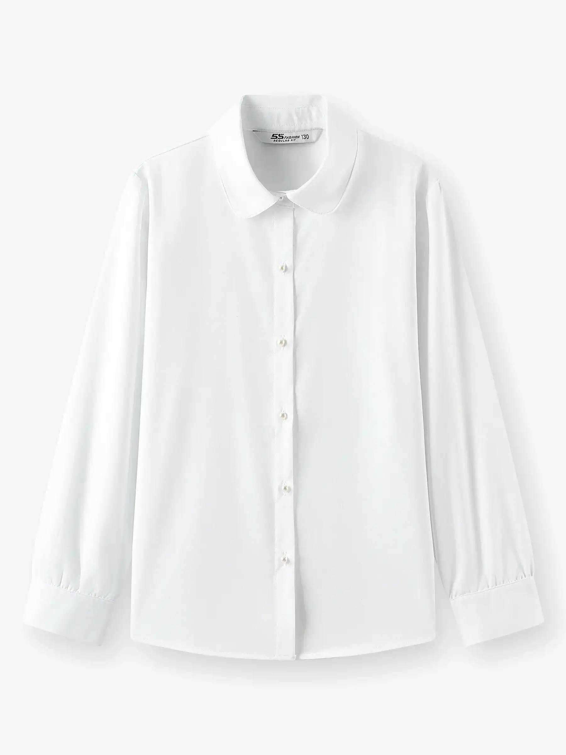 Áo Sơ Mi Bé Gái Cúc Ngọc 5S Fashion Phom Regular G0ASM25005