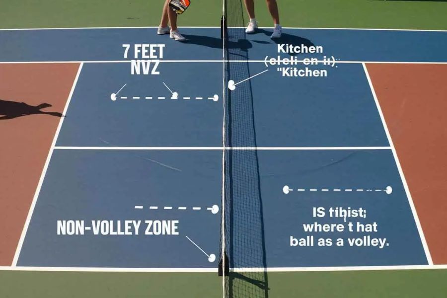 Sân chơi và cách chơi Pickleball