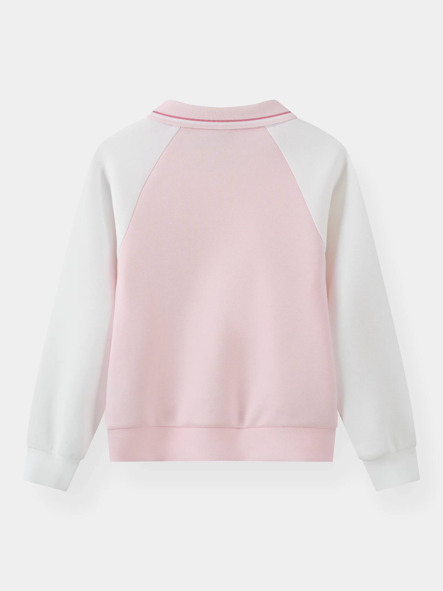 Áo Polo Bé Gái Chất Nỉ 5S Fashion Tay Raglan In Dễ Thương GBANI25002