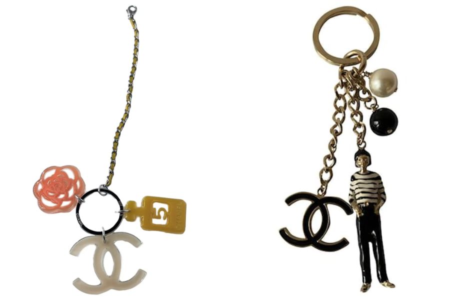 Bag charm Chanel sang trọng, đa dạng mẫu mã