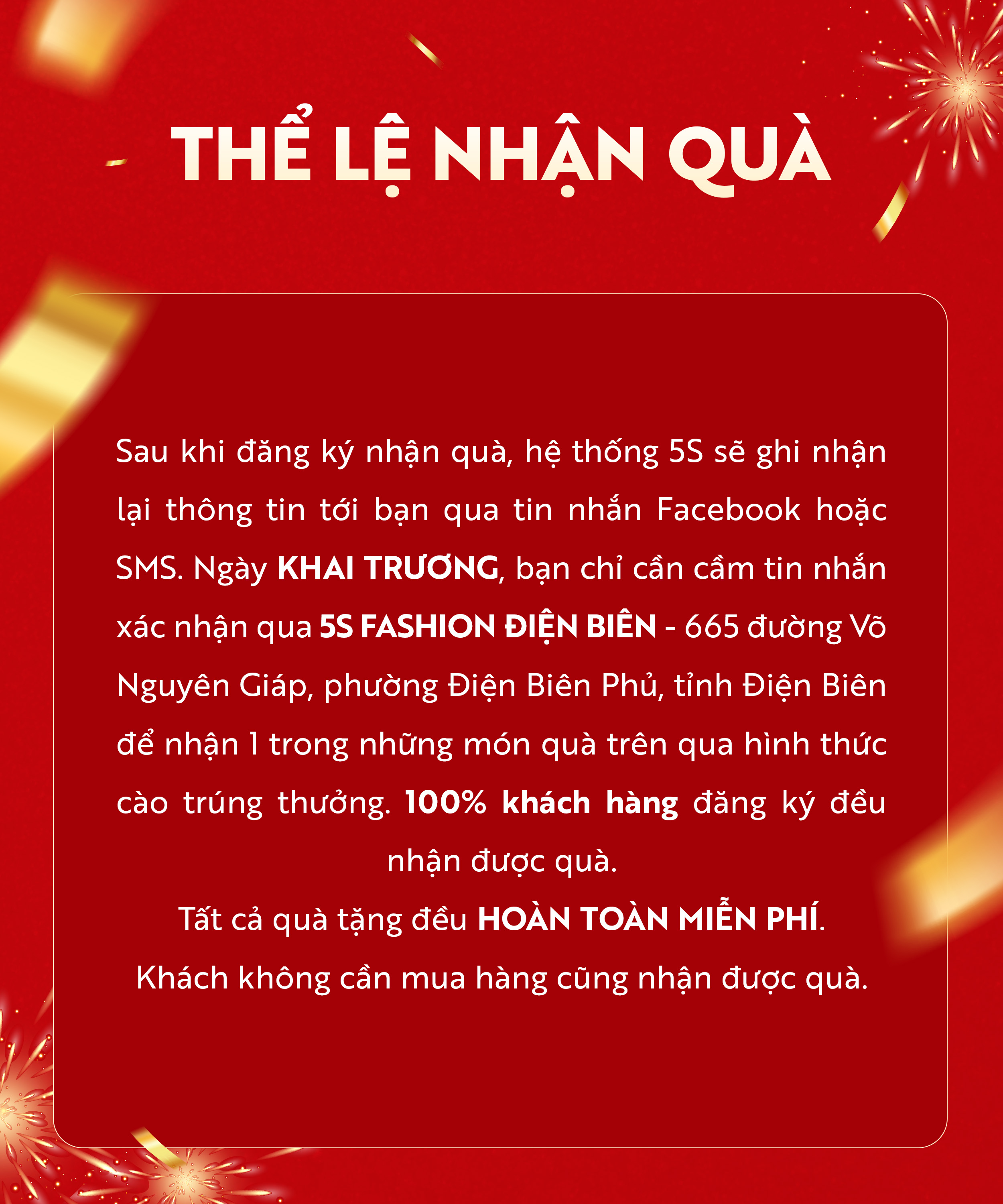 Khai trương 5S Fashion Điện Biên