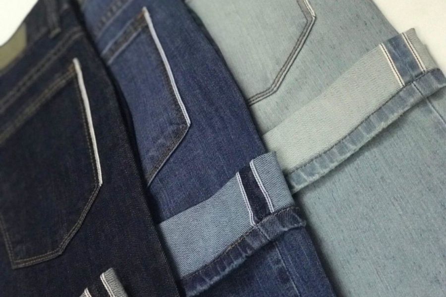 Raw Denim chất vải khá cứng