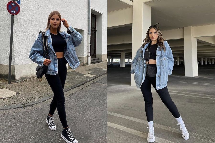 Khỏe khoắn năng động với quần legging