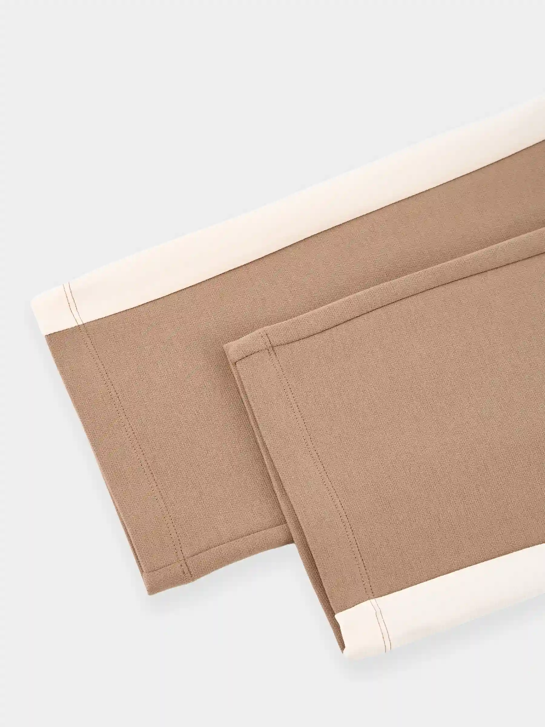 Quần Nỉ Nữ 5S Fashion Phối Màu Cạp Chun Phom Regular WBQNI25002