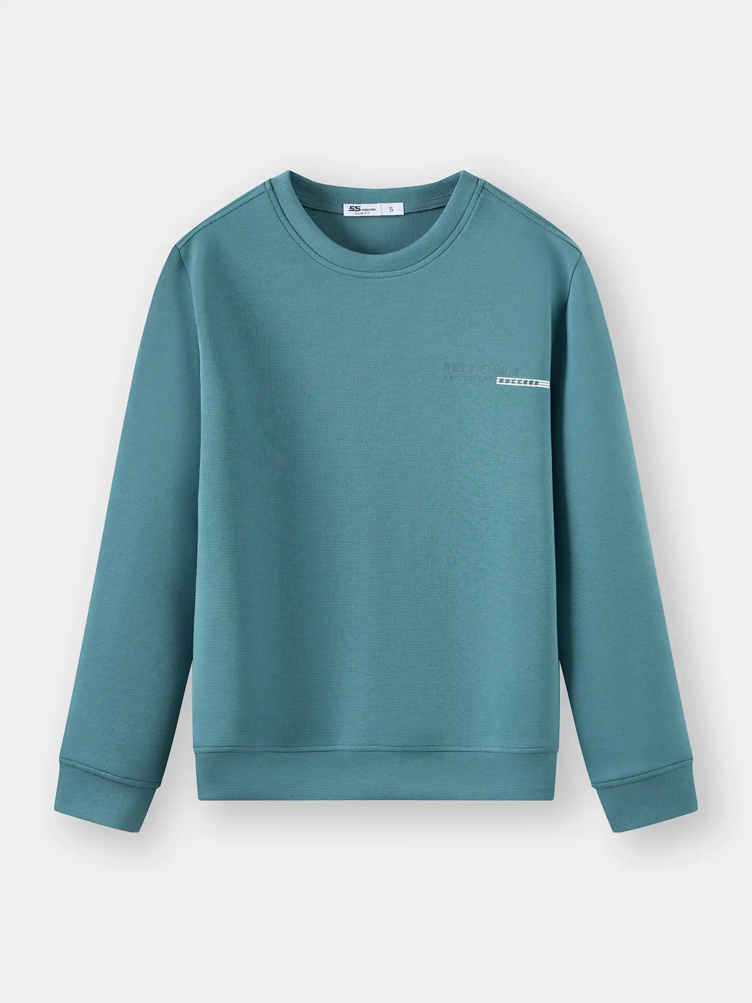 Áo Nỉ Nam 5S Fashion In Basic Phom Slimfit MBANI25001