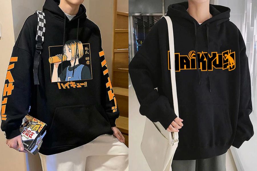 Áo hoodie anime nam Haikyuu 