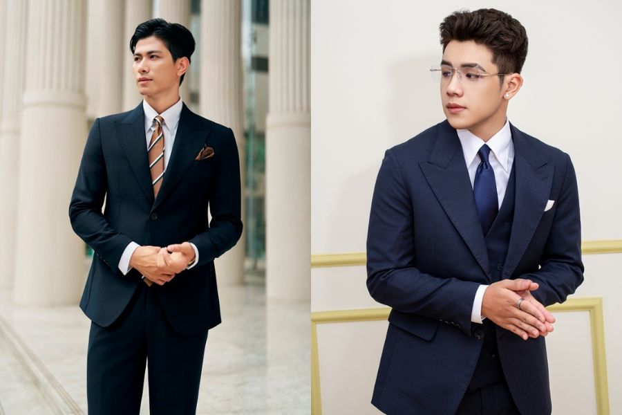 Bộ vest lịch lãm trưng bày tại Remmy Thái Nguyên