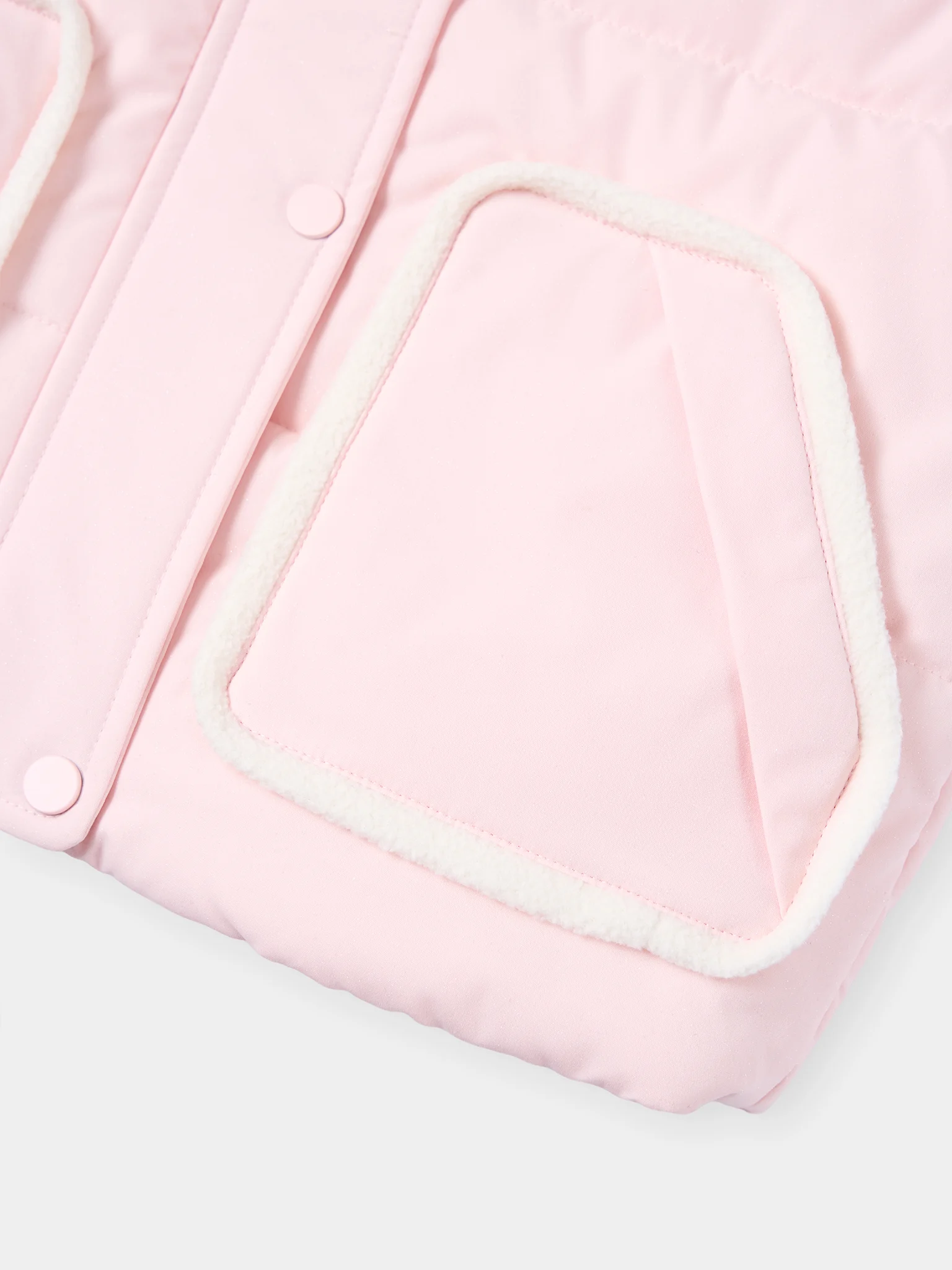 Áo Phao Bé Gái 5S Fashion Có Mũ Rời Dễ Thương G0APH25003