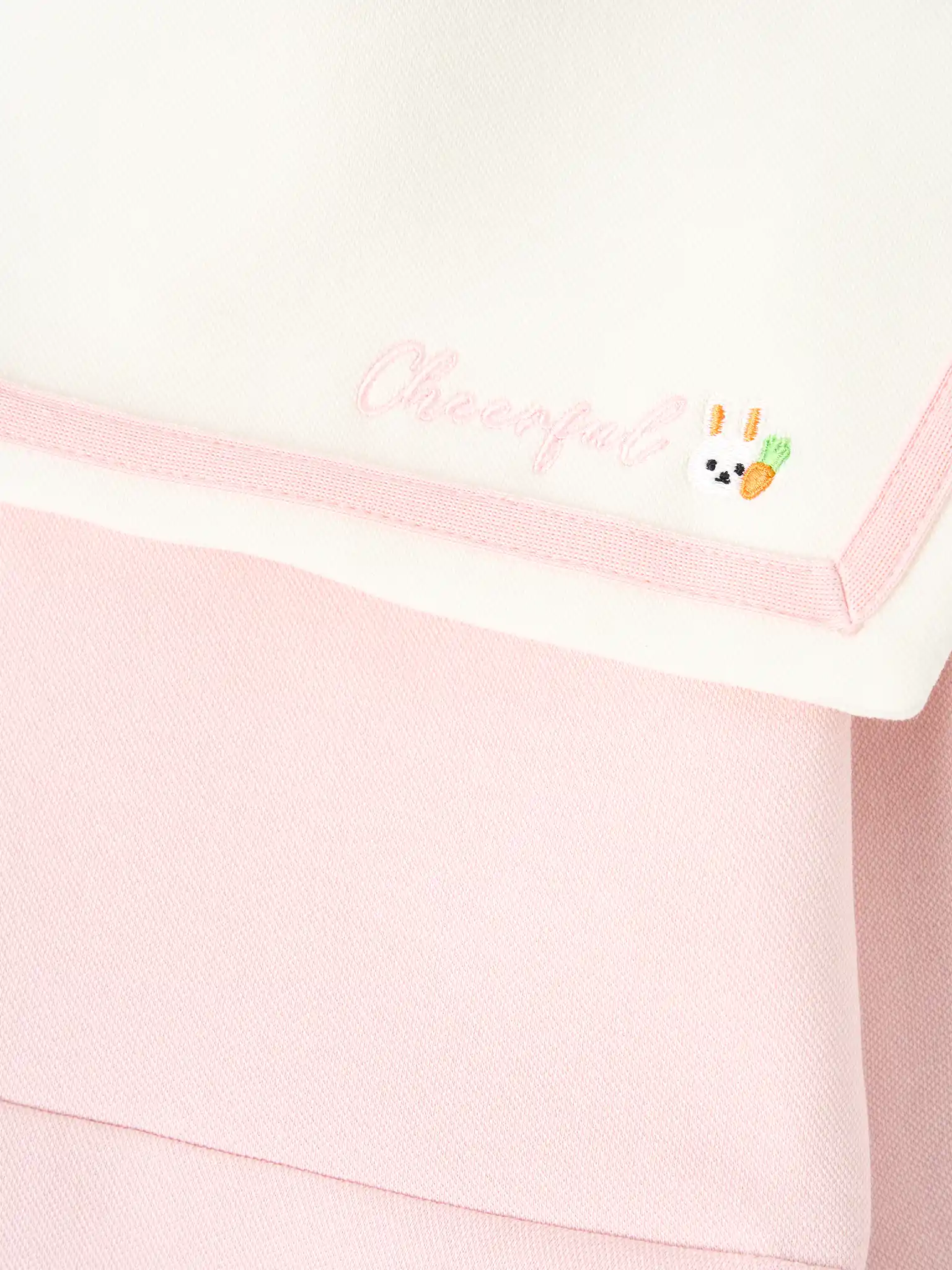 Váy Bé Gái 5S Fashion Cổ Thủy Thủ Thêu Hình Thỏ Dễ Thương G0VAY25007