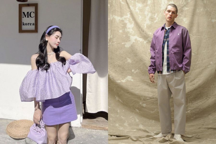 Sắc tím mộng mơ trở lại mạnh mẽ trong năm nay