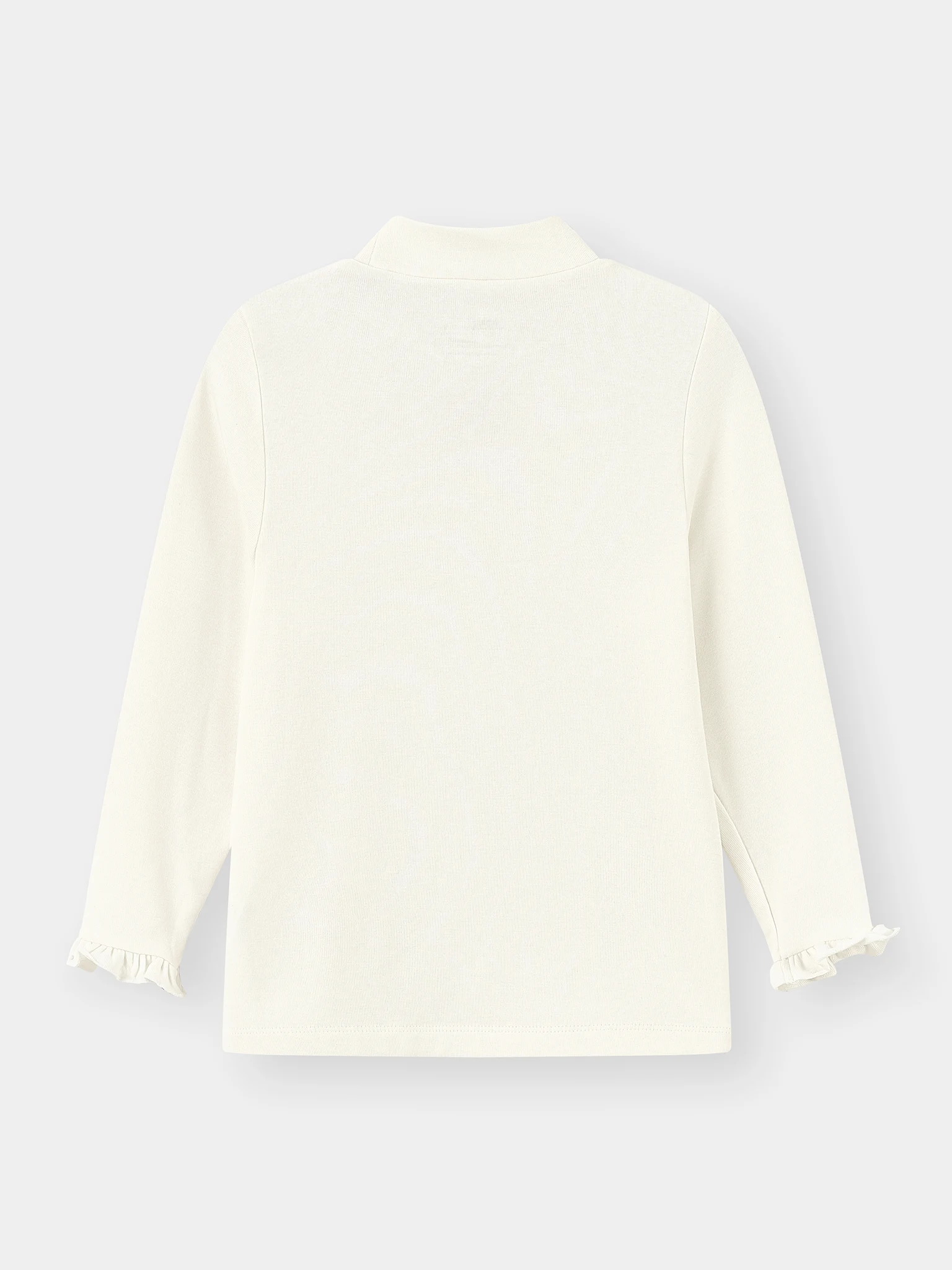 Áo Giữ Nhiệt Bé Gái 5S Fashion Thêu Nơ Cổ 3 Phân G0AGN25003