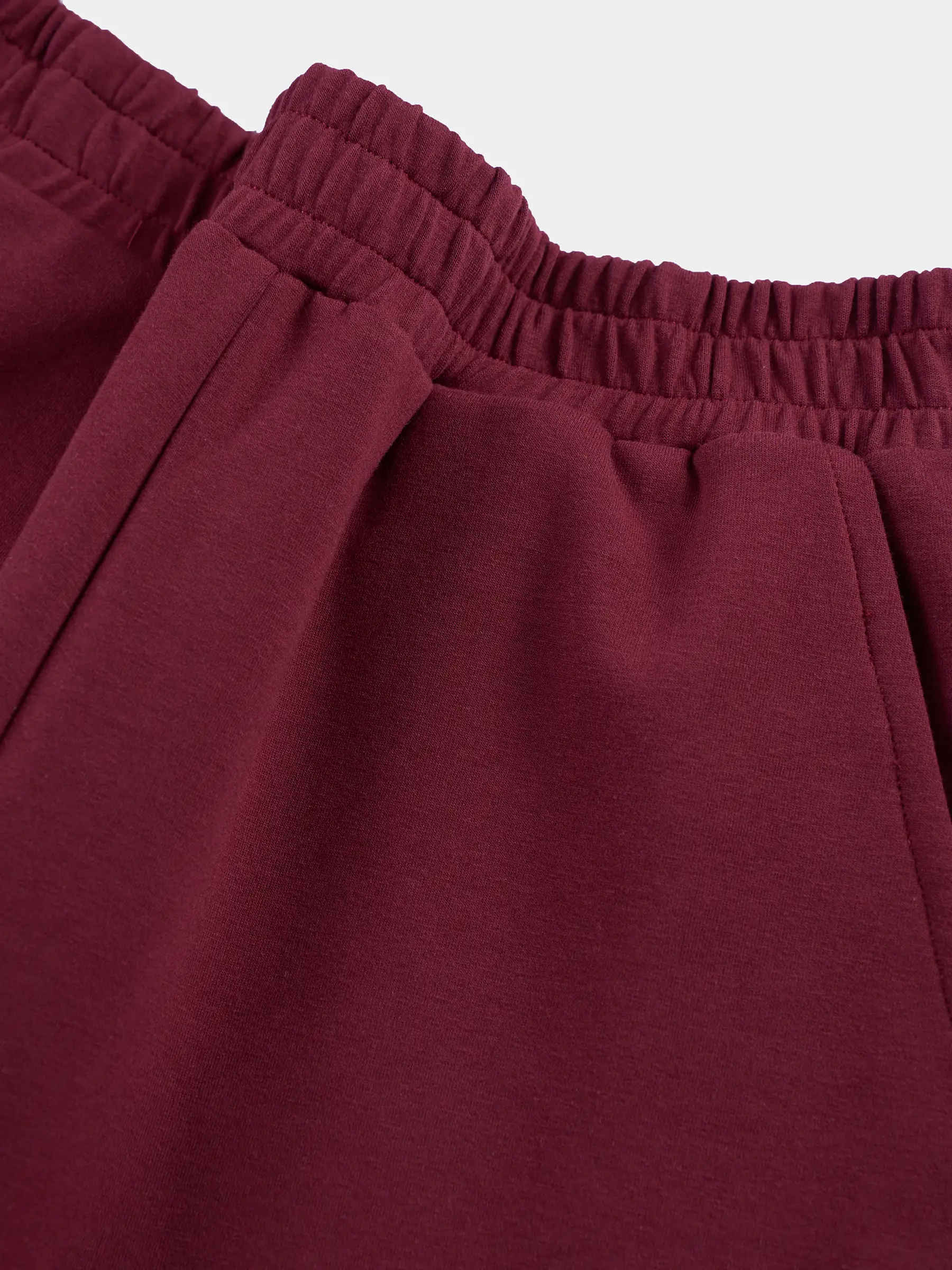 Quần Nỉ Nữ 5S FASHION Soft Edge Dáng Suông Cạp Chun Thoải Mái WBQNI26018
