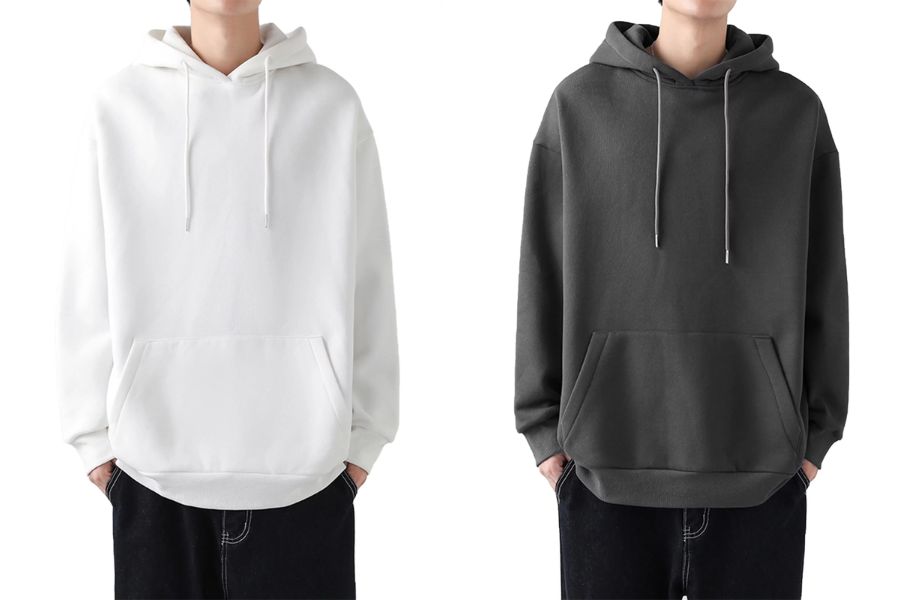 Áo hoodie trơn được mọi người ưa chuộng, đặc biệt là giới trẻ