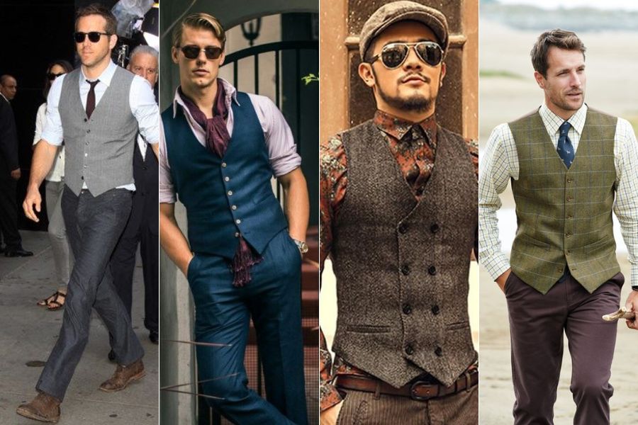 Áo vest có đa dạng sự lựa chọn về màu sắc và chất liệu
