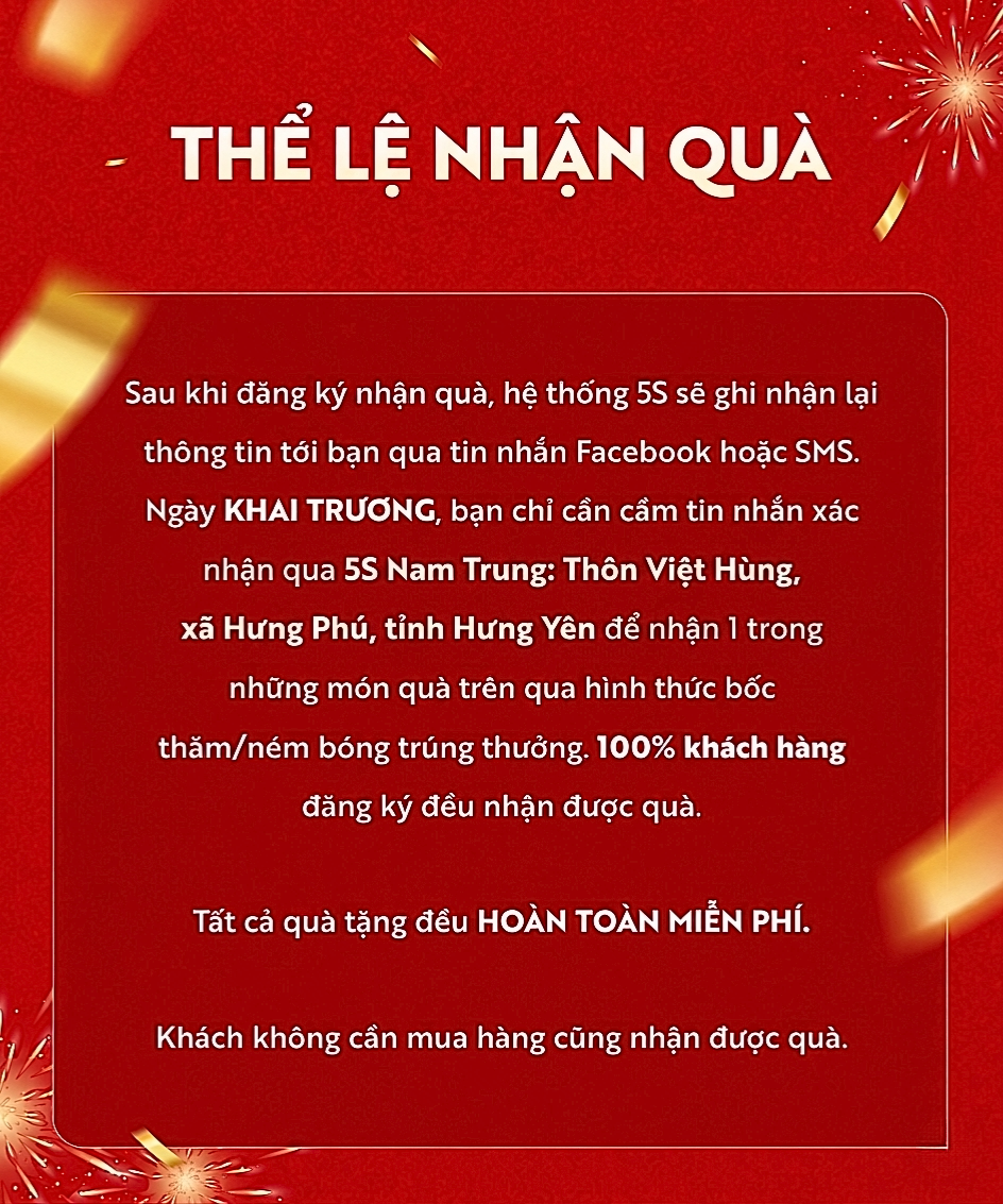 Khai trương 5S Fashion Kim Thành