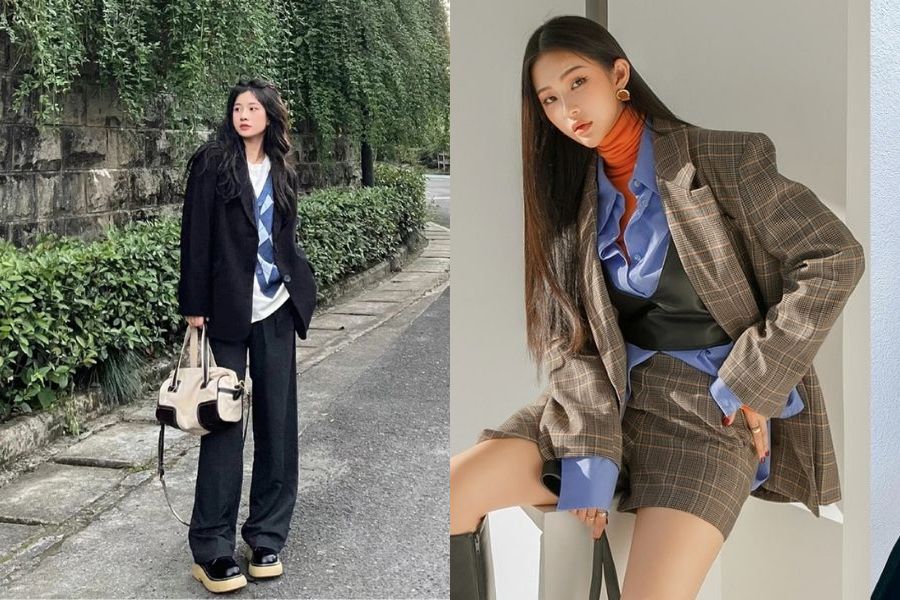 Mix áo blazer đi du lịch chứ không chỉ đi làm