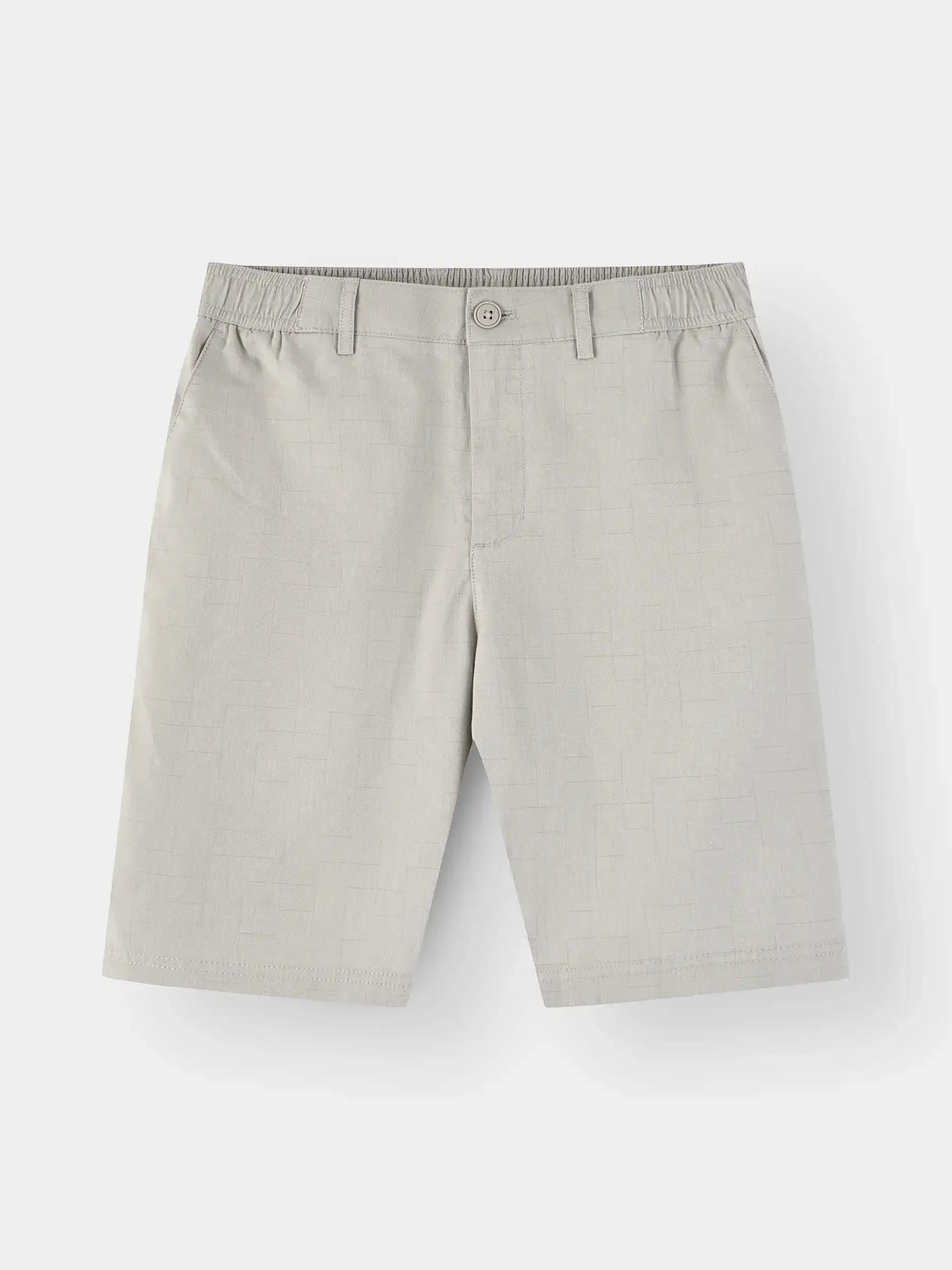 Quần Short Kaki Nam 5S Fashion Cạp Cúc Phối Chun Họa Tiết Tinh Tế M0QSK26013