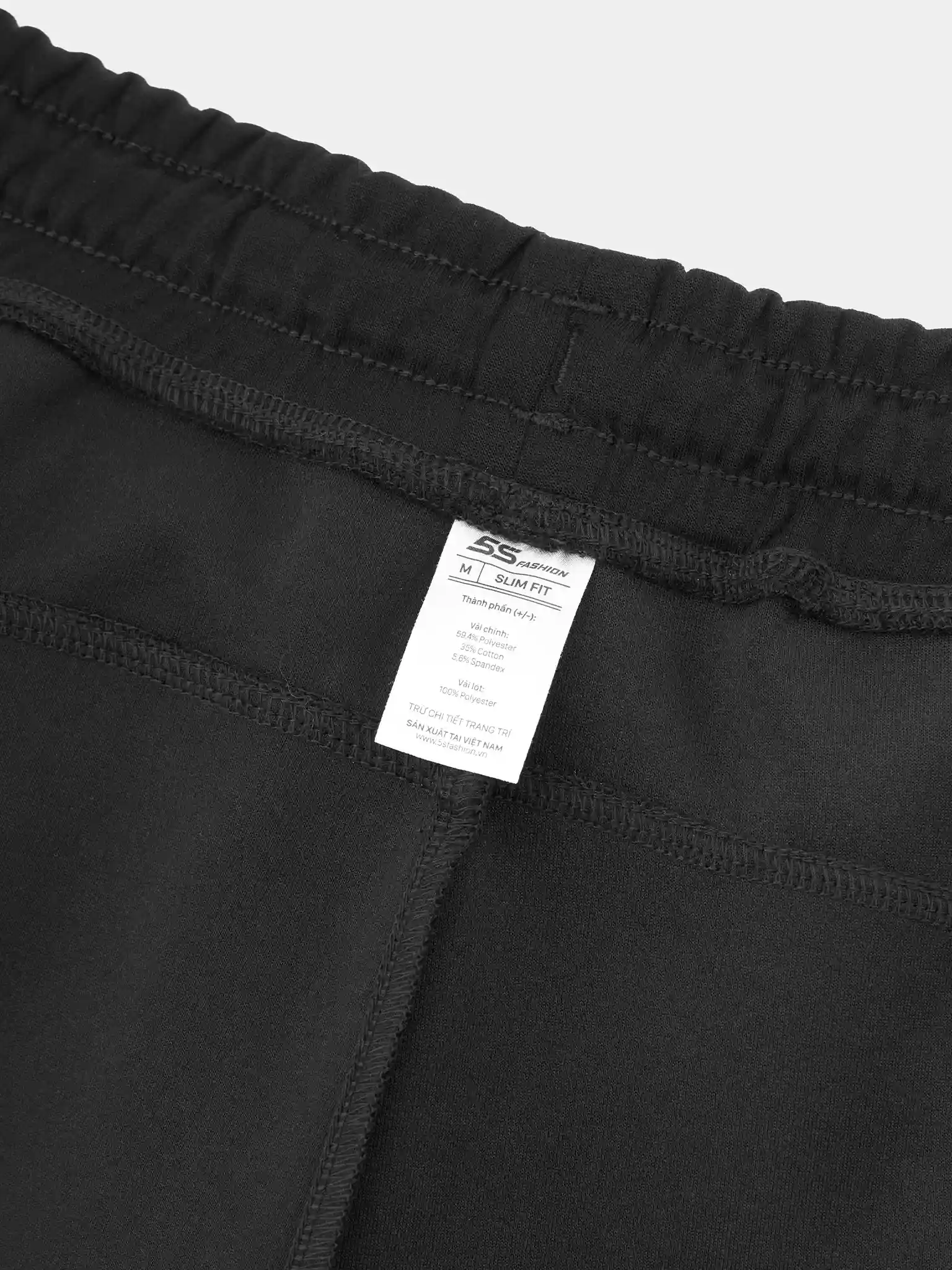 Bộ Nỉ Khóa Nam ZIP-STRIPE S-WARM Phối Line Phom Slimfit MBNK25027