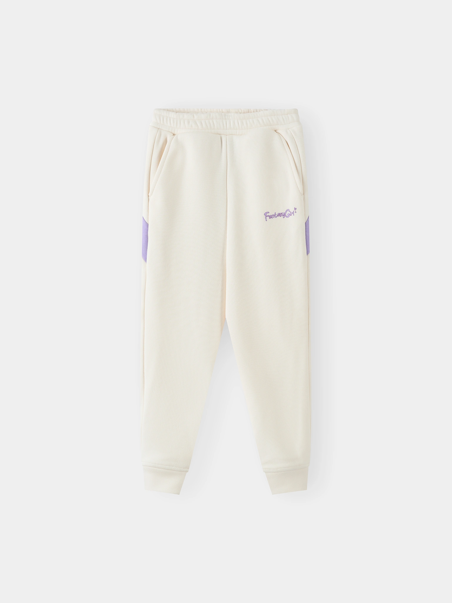 Quần Nỉ Bé Gái 5S Fashion Can Phối Phom Regular GBQNI25002