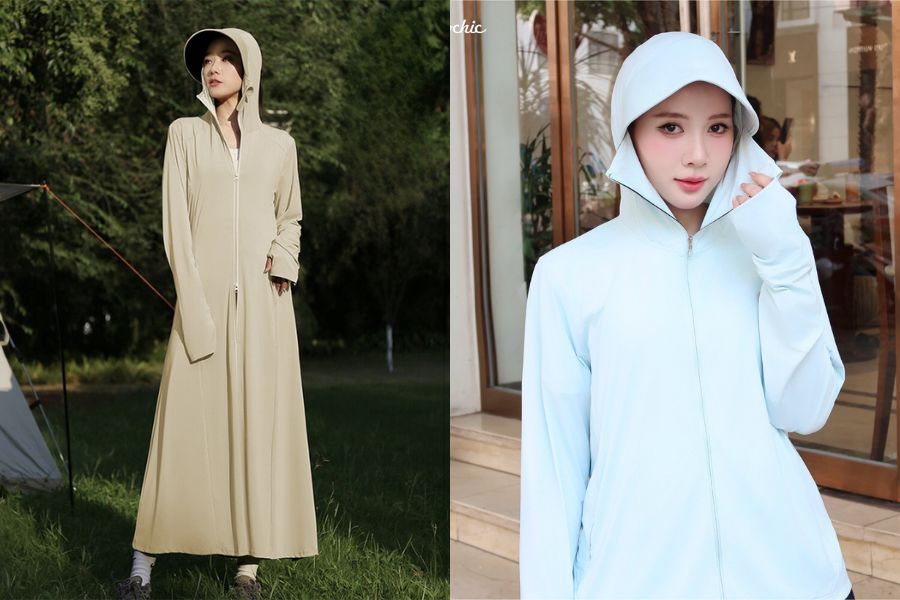 Những mẫu áo của Ecochic thường có phom rộng rãi, phù hợp với xu hướng thời trang