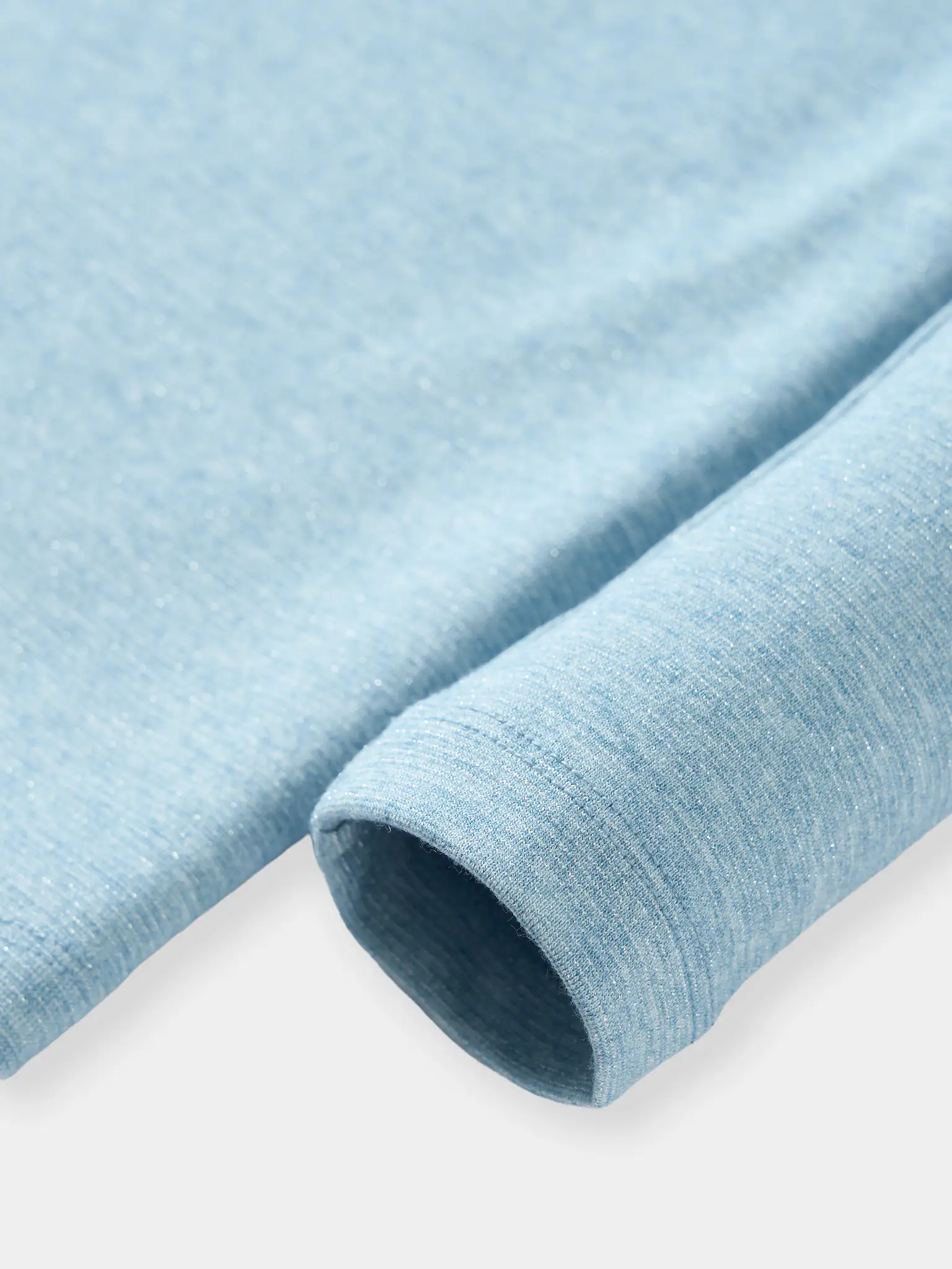 Áo Thun Nữ 5S Fashion Cổ Tròn Vải Hiệu Ứng Melange W0ATH25003