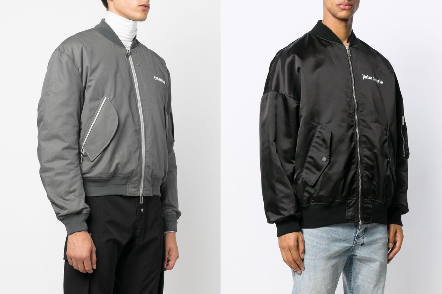 Áo bomber nam hàng hiệu Off-White tựa như một tác phẩm nghệ thuật