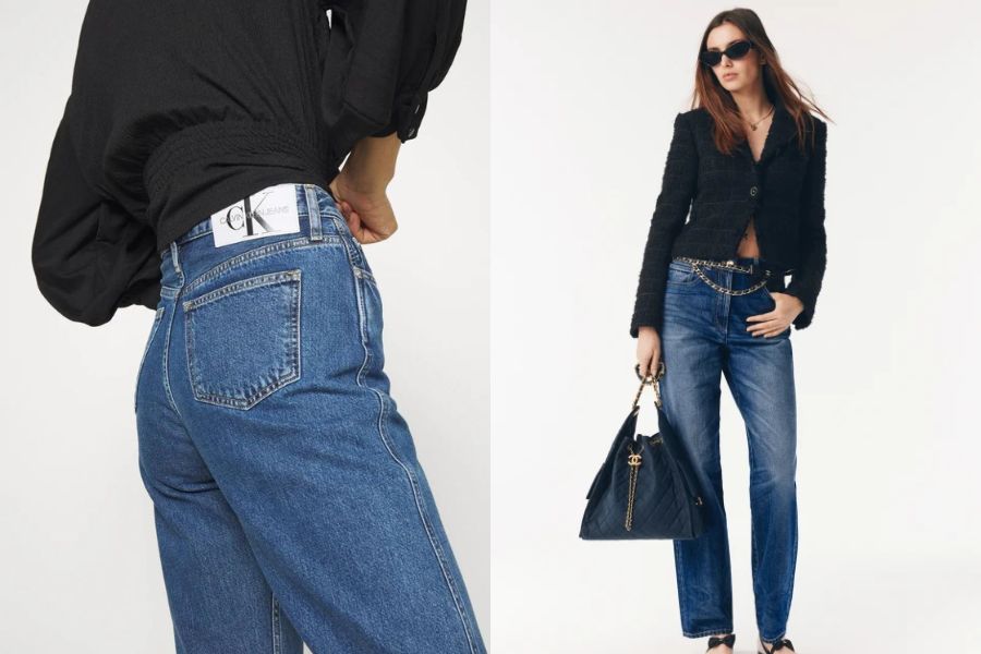 Chọn size quần jean nữ theo bảng size của từng thương hiệu