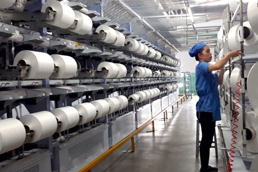 Milk Silk Spinning And Weaving Stage