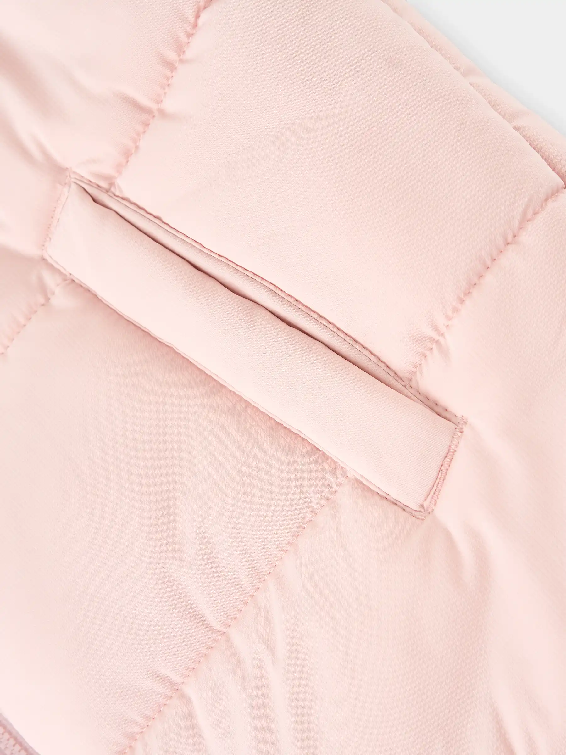 Áo Phao Nữ Can Phối Nhung Cổ Trụ 5S Fashion Phom Slimfit W0PHF25001