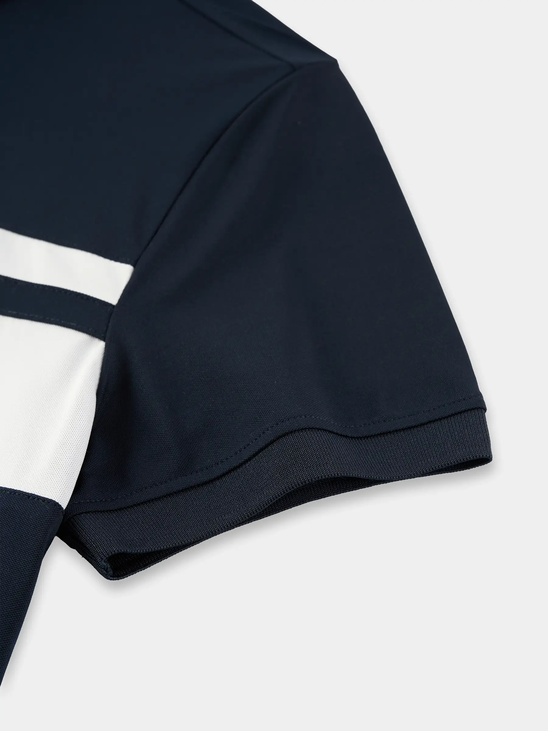 Áo Polo Nam INFINITY STRIPE 5S Fashion Can Phối Kẻ Phom Slimfit M0APC26077