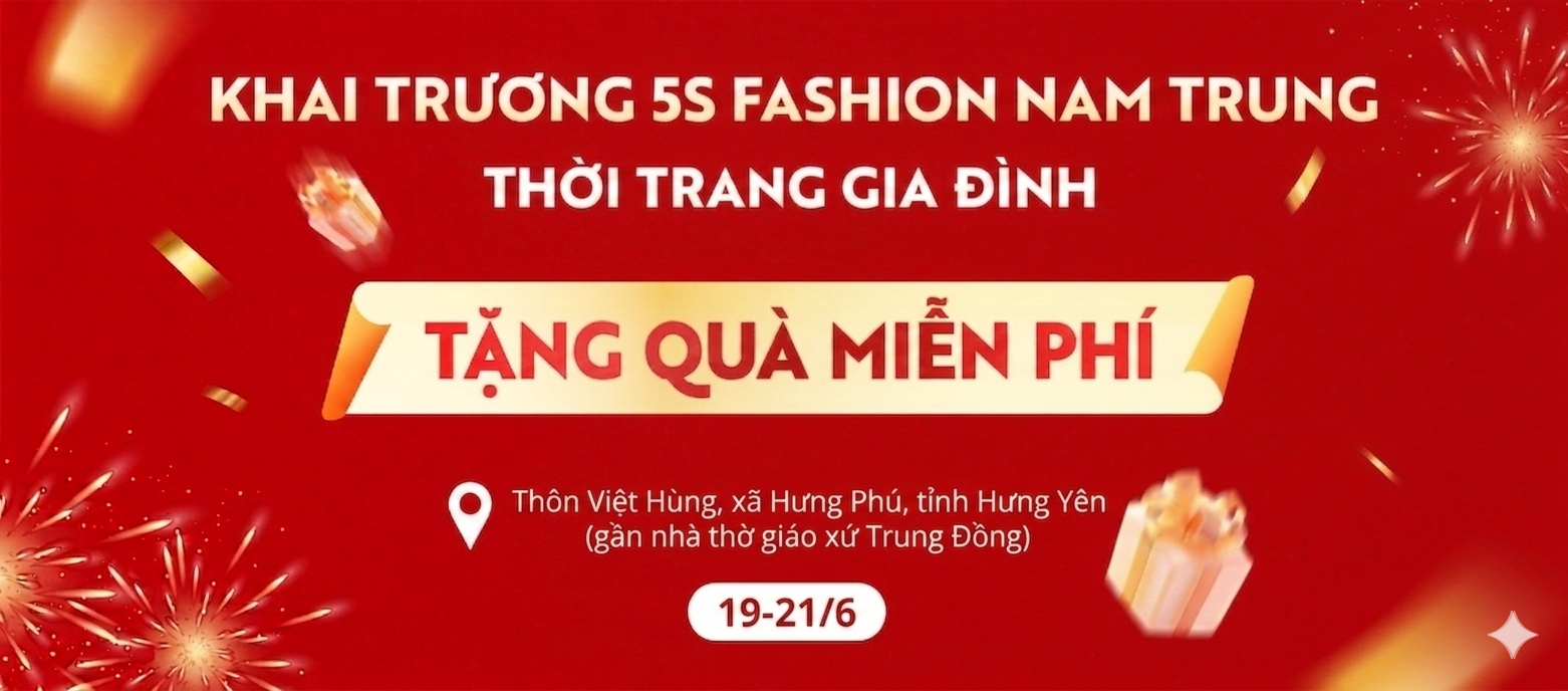 Khai trương 5S Fashion kim thành