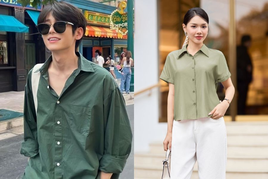 lựa chọn màu xanh phù hợp tone da