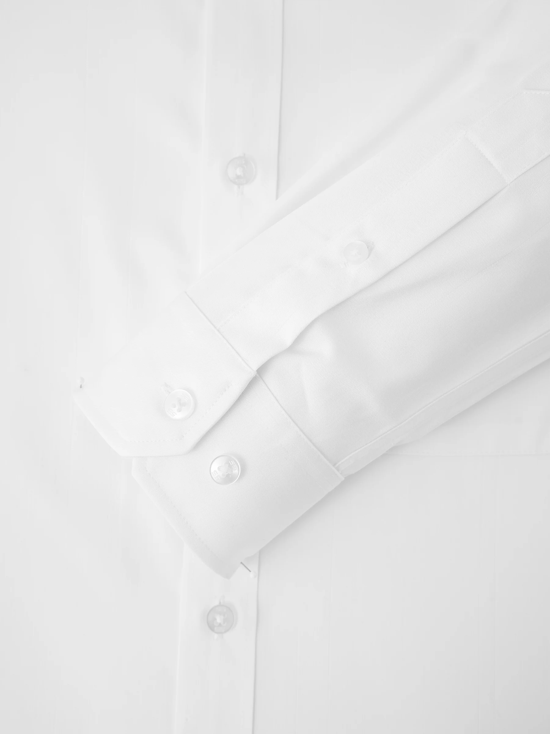 Áo Sơ Mi Nam 5S Fashion Màu Trắng Có Túi Phom Regular M0ASM25010