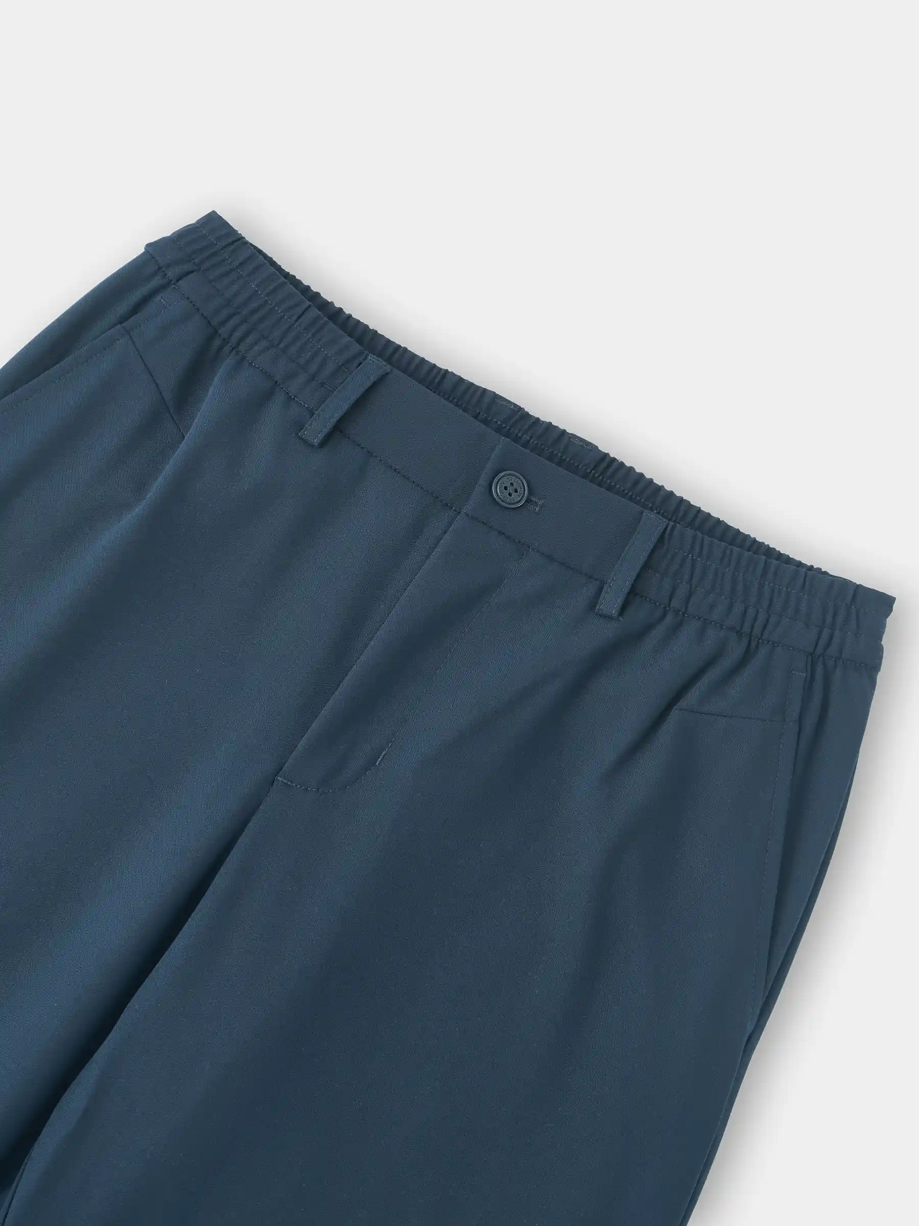 Quần Dài Casual Nam 5S Fashion Cạp Cúc Phối Chun M0QDC25004