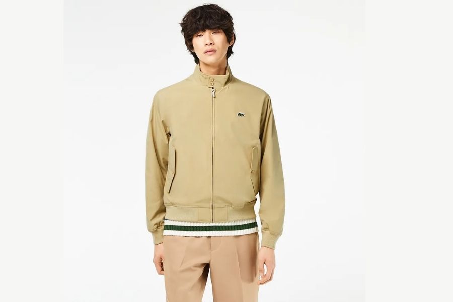 Thương hiệu áo jacket nổi tiếng Lacoste Men's 