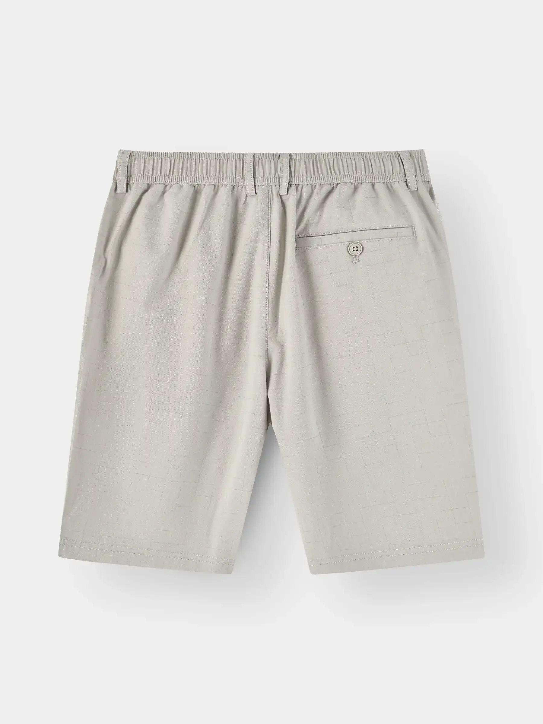 Quần Short Kaki Nam 5S Fashion Cạp Cúc Phối Chun Họa Tiết Tinh Tế M0QSK26013