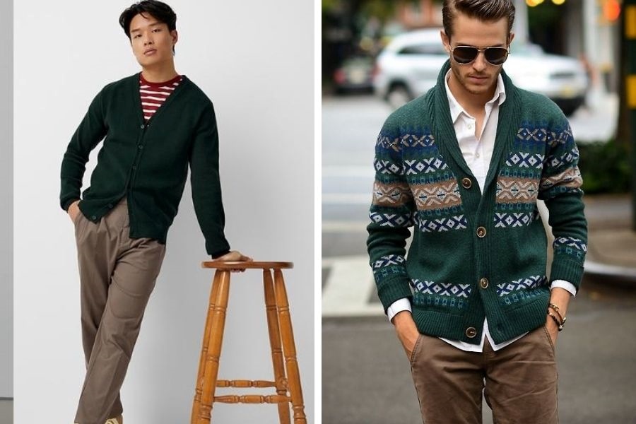 Sự lựa chọn ăn ý cho Earth tone khi phối màu xanh lá và nâu
