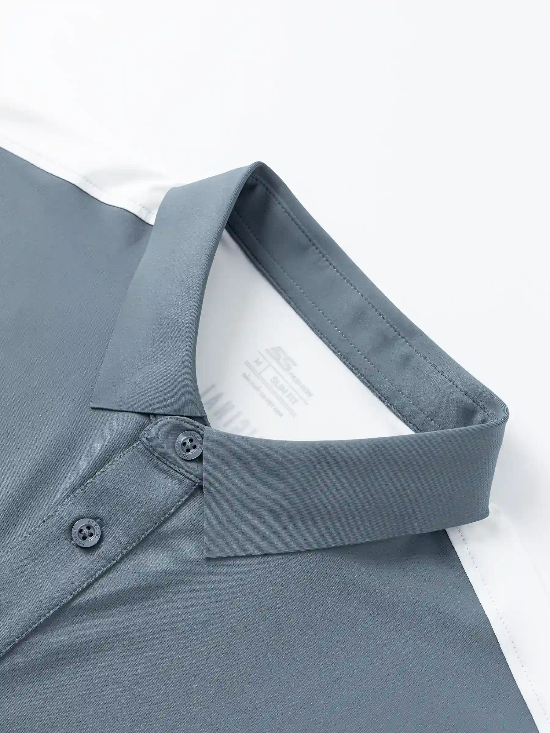 Áo Polo Nam 5S Fashion Can Phối In Lưng Slimfit APC25068