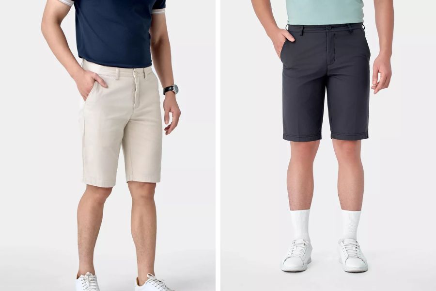 Hướng dẫn chọn size quần short ít co giãn