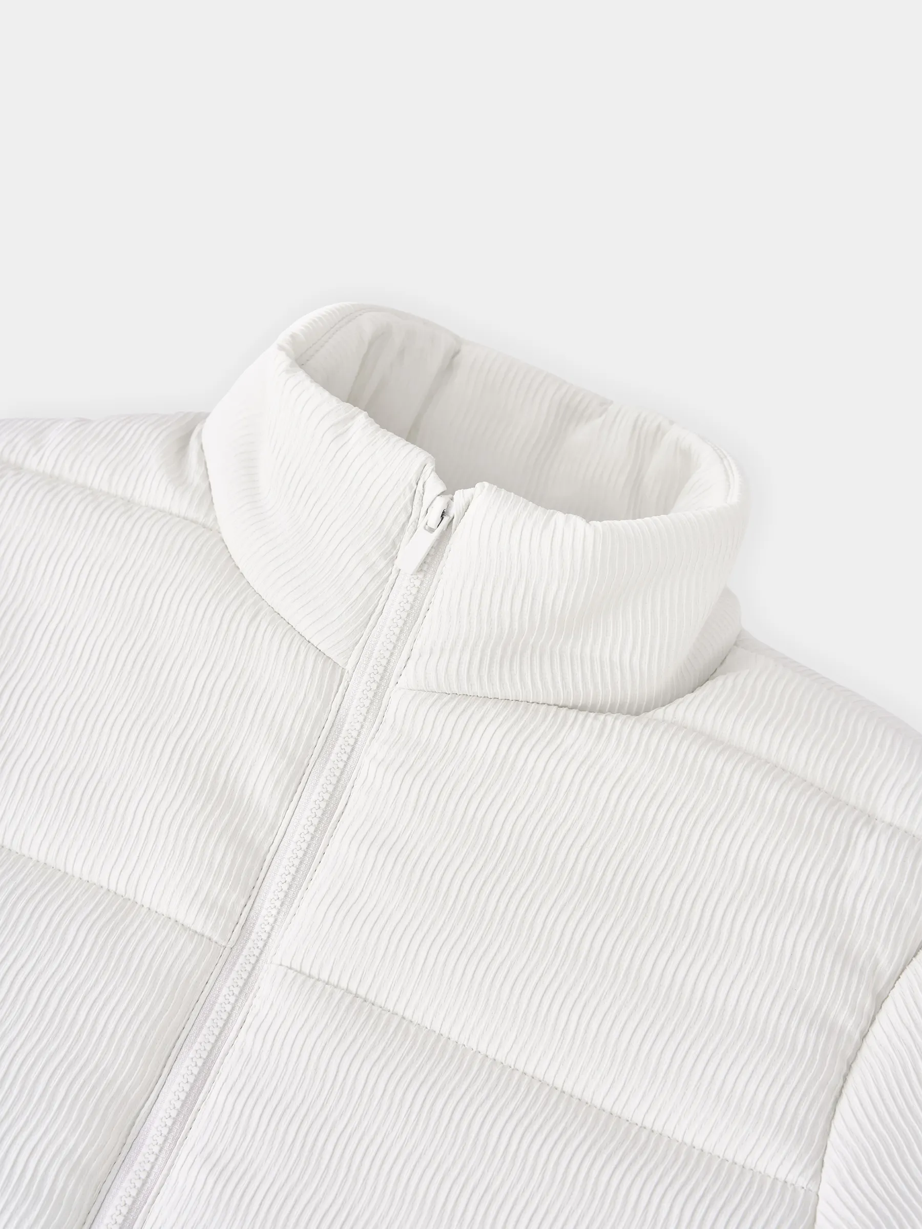 Áo Phao Nữ 5S FASHION W-PUFFER HEATLOCK Mặt Vải Hiệu Ứng W0APH25007