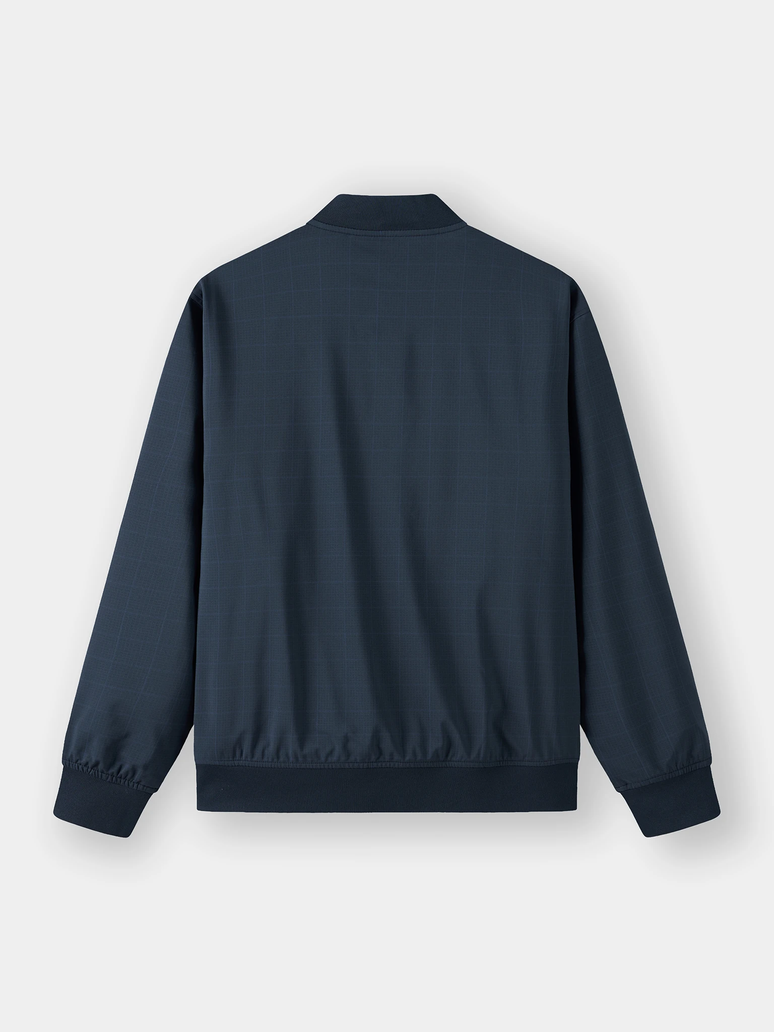 Áo Khoác Bomber Lót Lông 5S Fashion Kẻ Ô Hiệu Ứng M0AKB25008