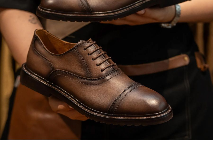 Giày Oxford 5 lỗ nam