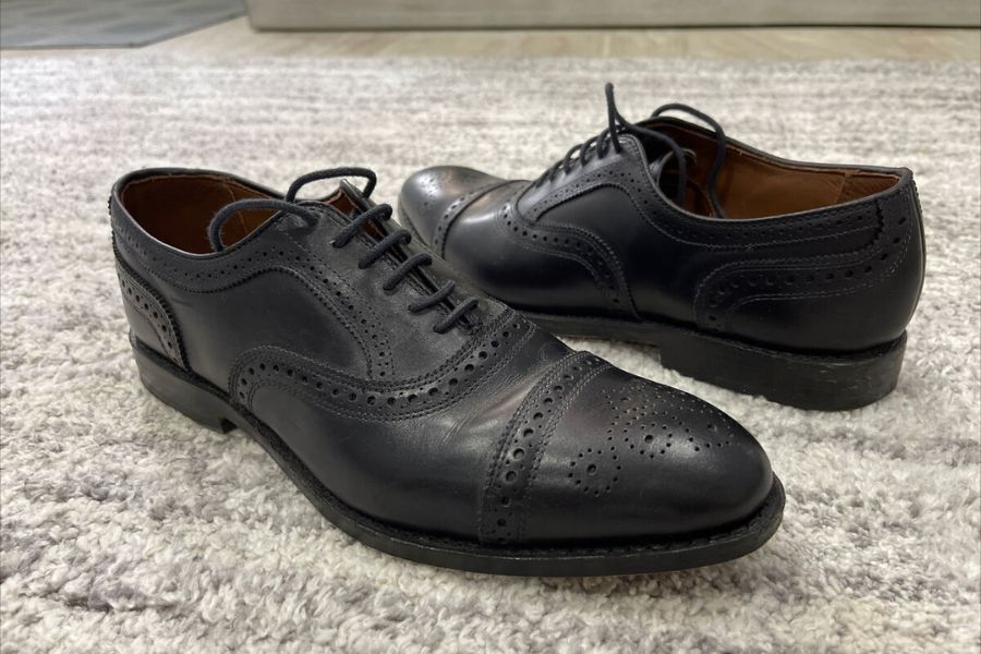 Giày Allen Edmonds Strand Cap-Toe Oxford