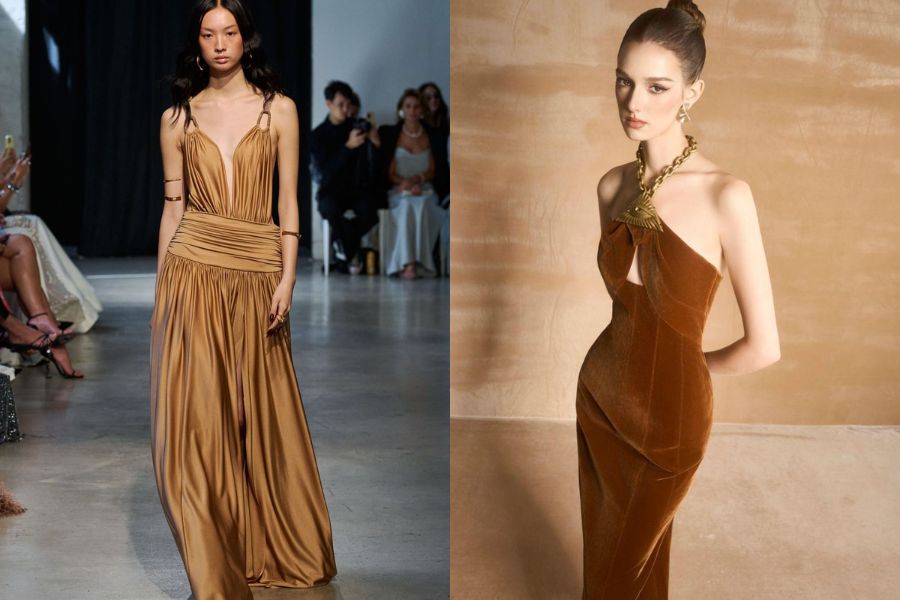 Amber haze - sắc nâu hổ phách