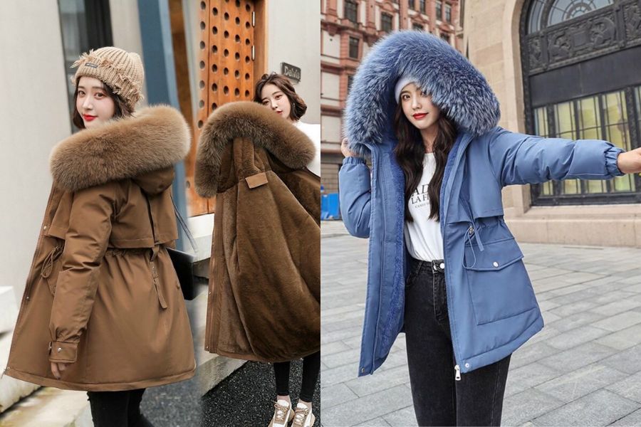 Áo khoác Parka nữ