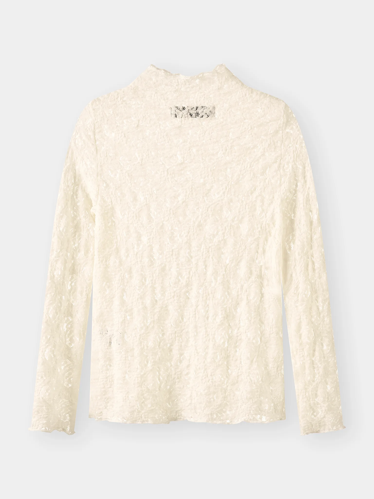 Áo Thun Ren Bé Gái Dài Tay 5S Fashion Cổ Bèo G0ATH25005