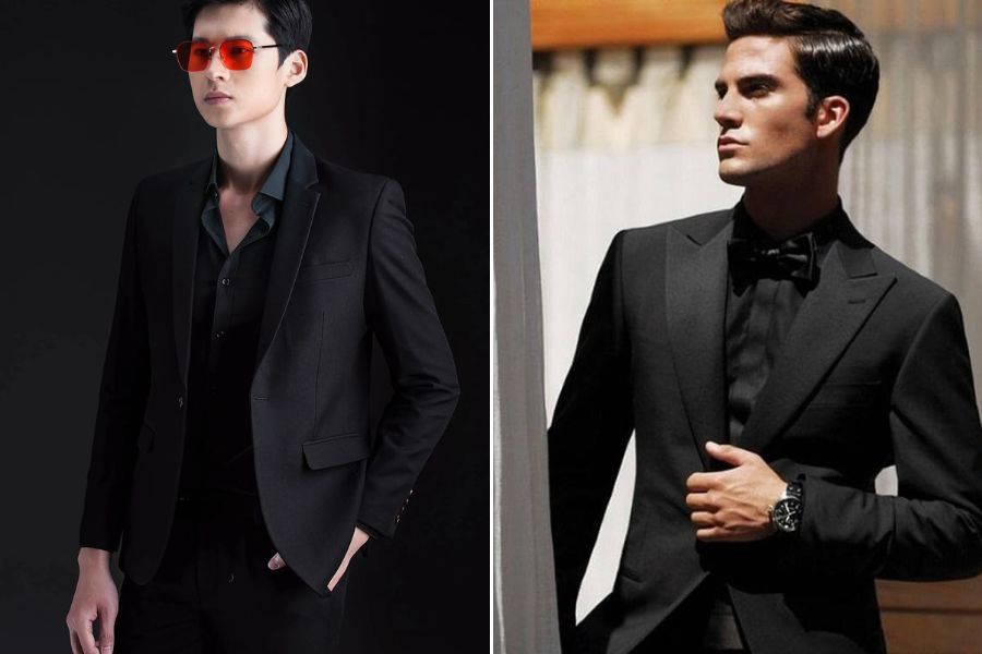 Phối áo sơ mi vải gấm với áo vest