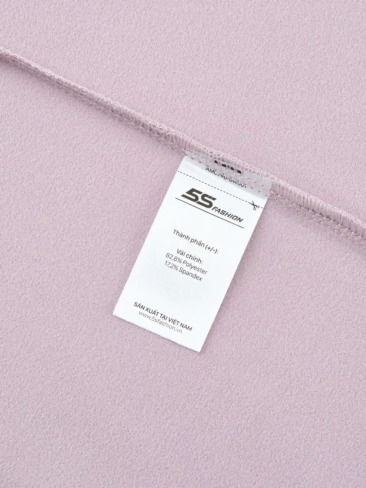 Áo Giữ Nhiệt Nữ Extra-warm 5S FASHION Cổ 9 Phân Lót Bông Nỉ W0AGN25007