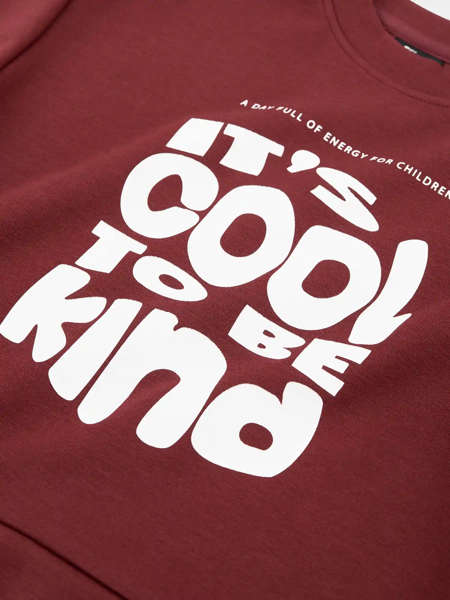 Bộ Nỉ Bé Trai Bé Gái 5S Fashion Can Phối In Cá Tính KBNI25001