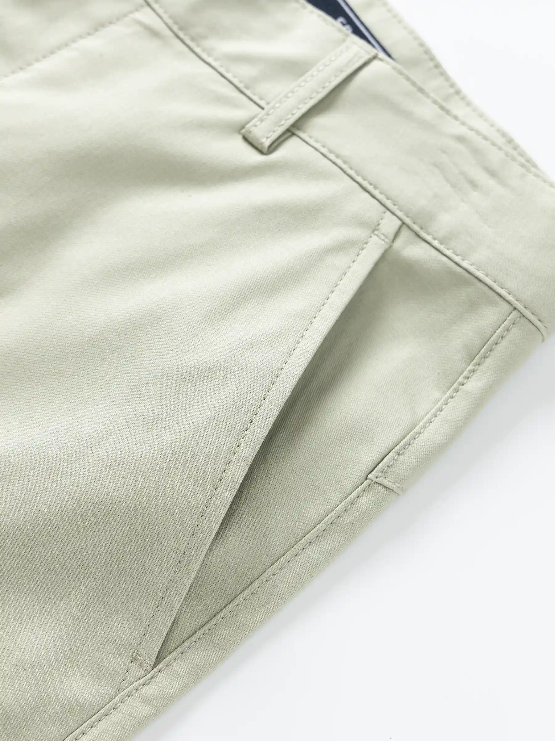 Quần Short Kaki Nam 5S Fashion Cotton Cạp Dệt Chữ Slimfit QSK25002